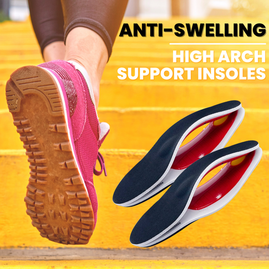 Anti-Swelling High Arch Support Insoles ⭐Best Selling⭐